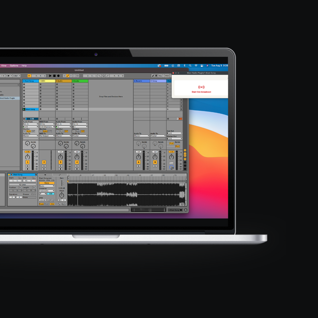 Now Available: Blast Radio DAW Plugin for broadcasting